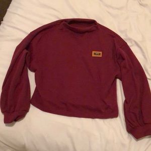 Burgundy Artic Sweater